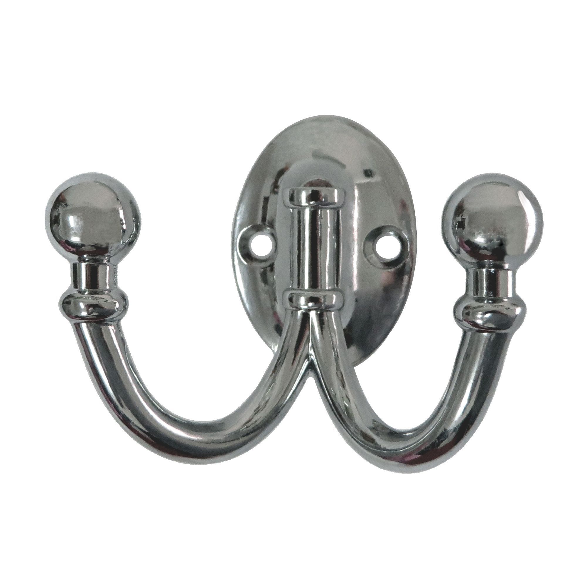 Brass effect Zinc alloy Double Hook