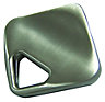 Zinc alloy Nickel effect Square Diamond Furniture Knob