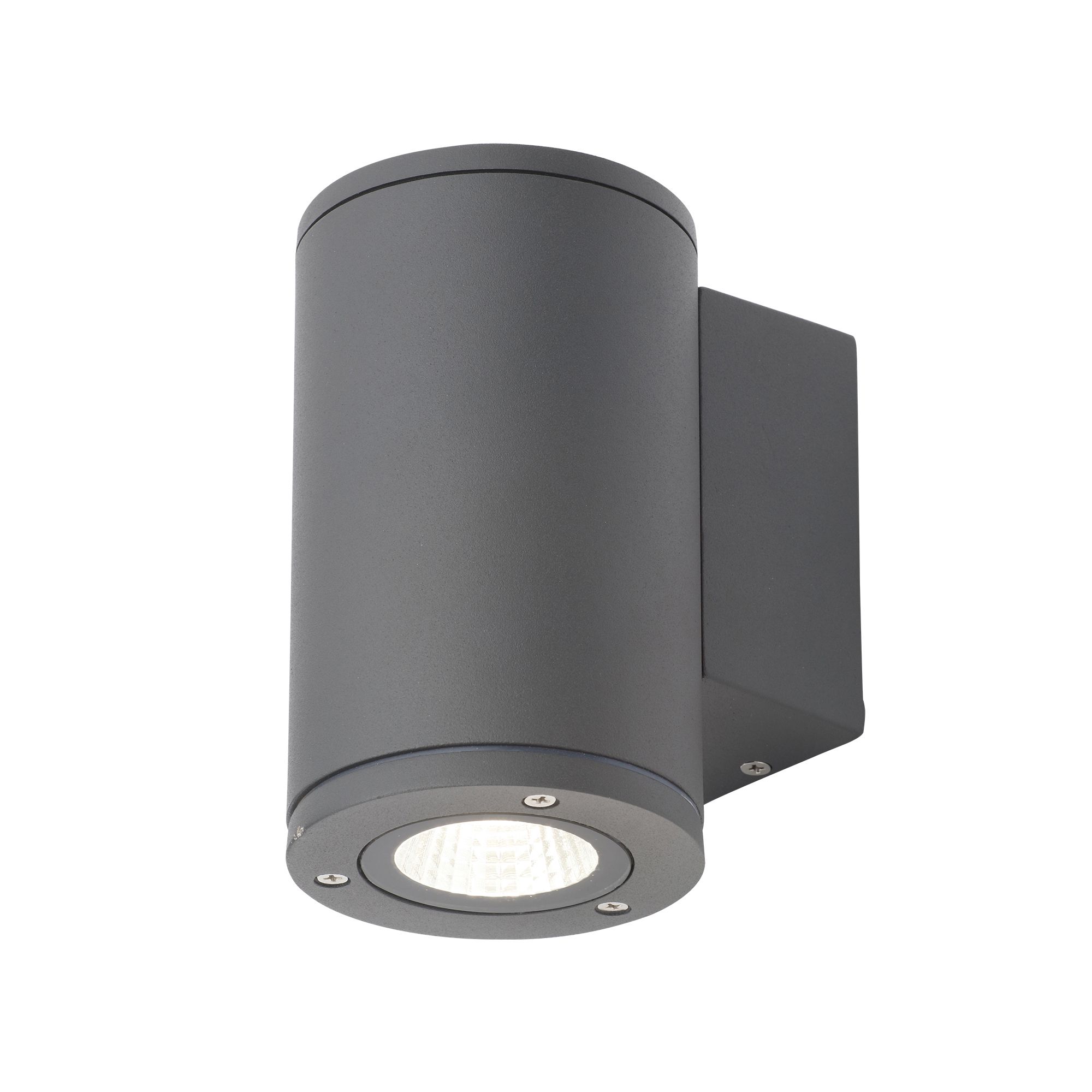 Zinc Mizar Fixed Matt Anthracite Mains-powered Integrated LED 
