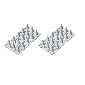 Zinc Timber connector (L)70mm (W)38mm , Pack of 4