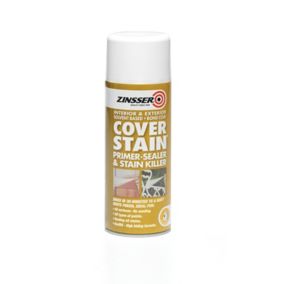 Zinsser Cover stain White Wall & ceiling Matt Primer, 400ml