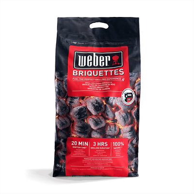 Weber Charcoal Briquettes, 8Kg