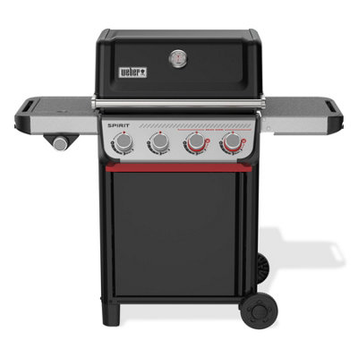 Weber Spirit E-435 Black 4 Burner Gas Bbq