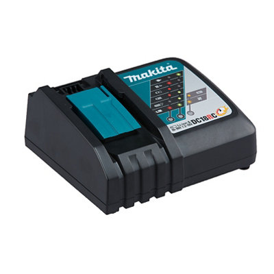 Makita Mains Fed Lxt 3A Li-Ion Fast Battery Charger - Dc18rc