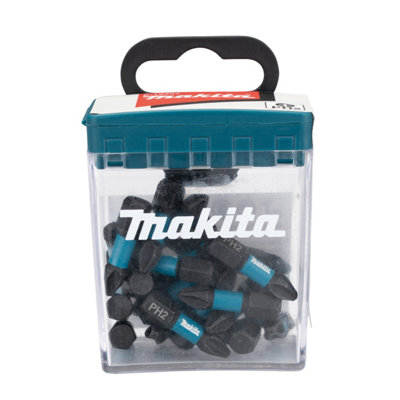 Makita Phillips Steel (S2 Grade) Impact Bit Set (25 Pieces) - E-12360