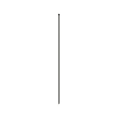 Panacea Multi-Purpose Grid Black Metal Fence Post (H)1.06M