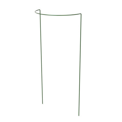 Panacea Steel Curved Plant Support Frame (L)90Cm (Dia)40Cm, Pack Of 3