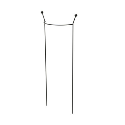 Panacea Steel Curved Plant Support (L)76Cm (Dia)31Cm