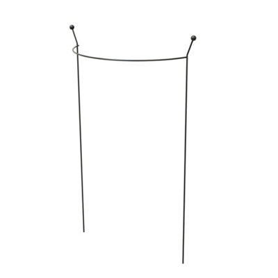 Panacea Steel Curved Plant Support (L)76Cm (Dia)46Cm