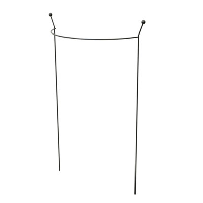 Panacea Steel Curved Plant Support (L)81Cm (Dia)56Cm
