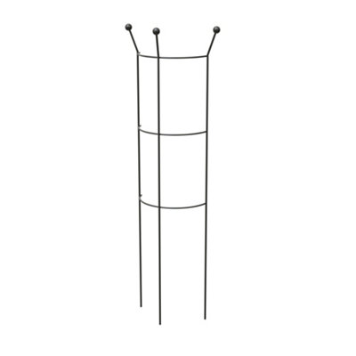 Panacea Steel Curved Plant Support Frame (L)84Cm (Dia)27Cm