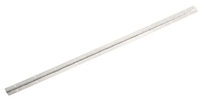B&Q Nickel-Plated Steel Continuous Door Hinge N484 (L)600Mm (W)600Mm