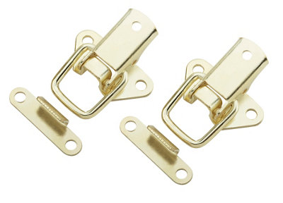 Diall Brass-Plated Toggle Catch (L)45Mm (W)38Mm