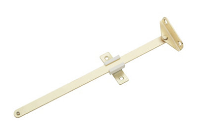 B&Q Brass Effect Steel Casement Stay, (L)205Mm