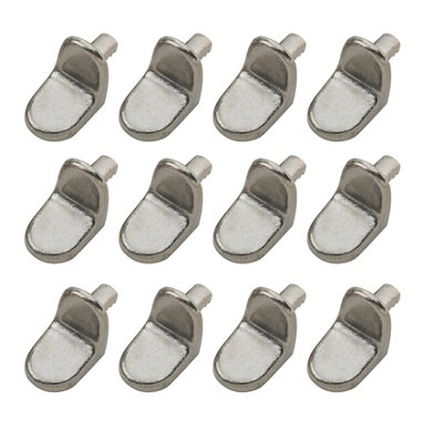 Diall Metal Shelf Support (L)22.5Mm, Pack Of 12