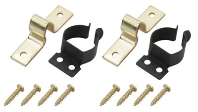 Diall Brass-Plated Cabinet Catch (L)29Mm (W)17Mm