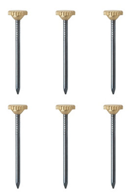 Diall Picture Pin (L)26.5Mm (Dia)1.5Mm, Pack Of 6