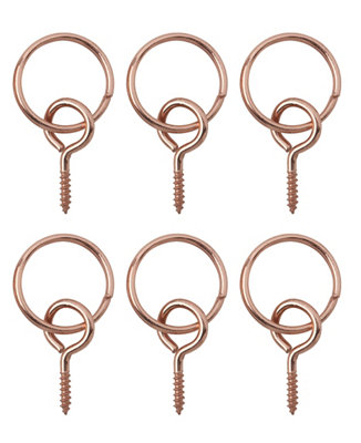 Diall Copper Effect Picture Hook (W)9Mm, Pack Of 6