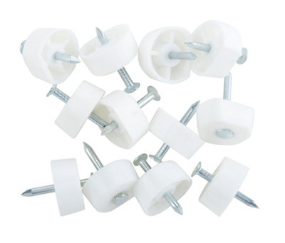 Diall White Metal Shelf Support (L)7Mm, Pack Of 12