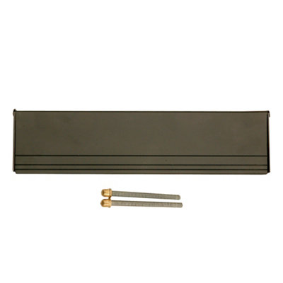 B&Q Antique Effect Metal Letter Plate