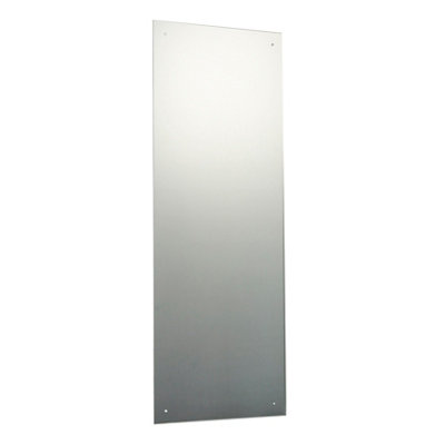 Colours Clear Rectangular Frameless Mirror (H)120Cm (W)45Cm