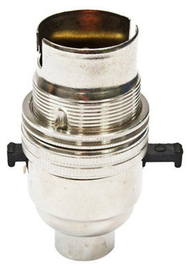 B&Q Safety Switch Bayonet Cap (B22) Lampholder Ns10