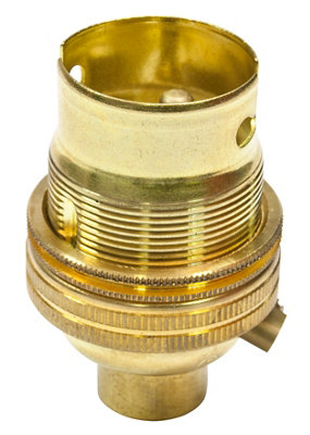 B&Q Bayonet Cap (B22) Lampholder 61117