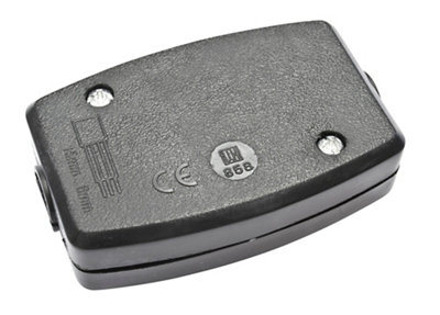 B&Q Black 13A Terminal Line Connector