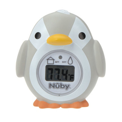 Nuby Penguin Bath & Room Floating Digital Thermometer