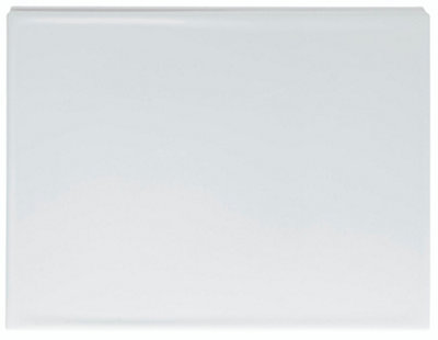 Cooke & Lewis Adelphi White Curved End Bath Panel (H)51.5Cm (W)70Cm