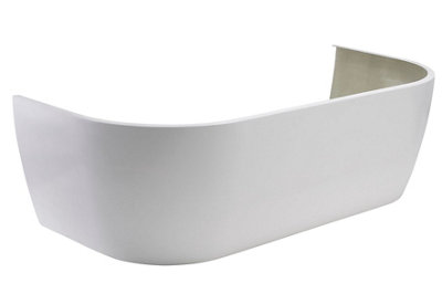 Cooke & Lewis Helena White Front Bath Panel (W)1700Mm