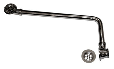 Cooke & Lewis Duchess Metal Bath Plug & Chain