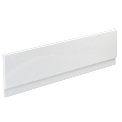 Cooke & Lewis Shaftesbury White Front Bath Panel (H)51Cm (W)150Cm