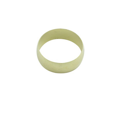Plumbsure Brass Compression Olive (Dia)22Mm, Pack Of 20