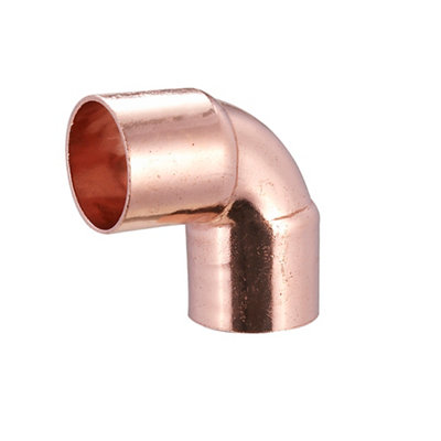 B&Q End Feed 90° End Feed Pipe Elbow (Dia)22Mm, Pack Of 10