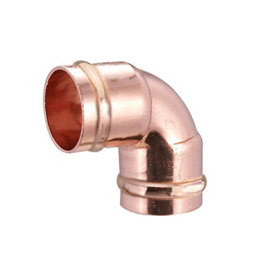 B&Q Solder Ring 90° Pipe Elbow (Dia)15Mm, Pack Of 10
