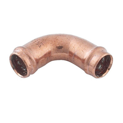 B&Q Solder Ring 90° Pipe Elbow (Dia)8Mm