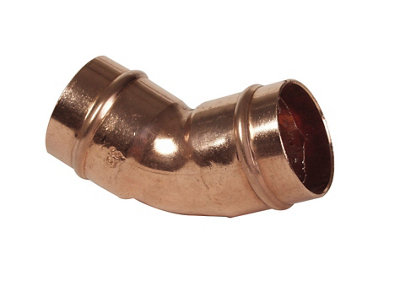 B&Q Solder Ring Obtuse Pipe Elbow (Dia)22Mm