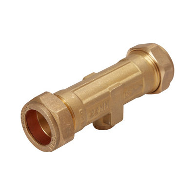 Flomasta Double Check Valve Non-Return Valve (Dia)22Mm