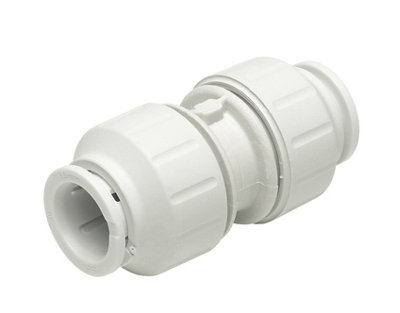 Jg Speedfit Straight Coupler White 22Mm X