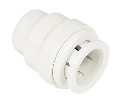 Jg Speedfit Plastic Push-Fit Stop End (Dia)15Mm, Pack Of 10
