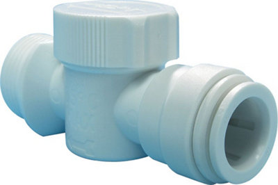 Jg Speedfit Push-Fit Washing Machine Valve (Dia)15Mm X ¾"