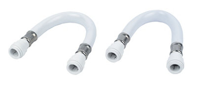 Jg Speedfit Tap Connector Wflx17 2 Pack Push-Fit (L)300Mm 15Mm