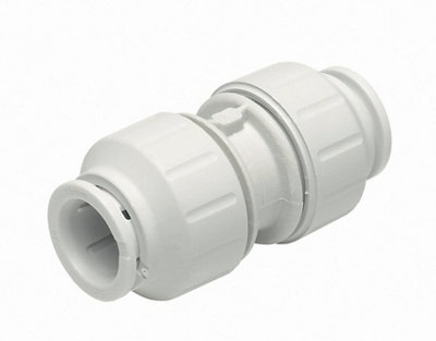 Jg Speedfit Straight Coupler White 10Mm X