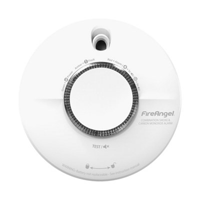 Fireangel Scb10-R Standalone Optical Smoke & Carbon Monoxide Alarm With 10-Year Lifetime Battery