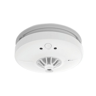Fireangel Hw1-R Wired Interlinked Heat Alarm With Replaceable Battery