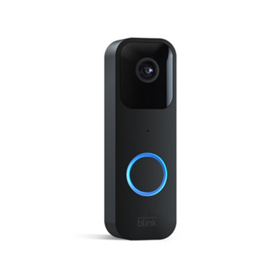 Blink Black Wireless Video Doorbell With Homebase