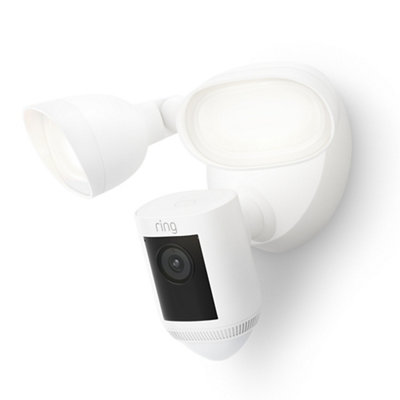 Ring White Pro 1080P Floodlight Camera,