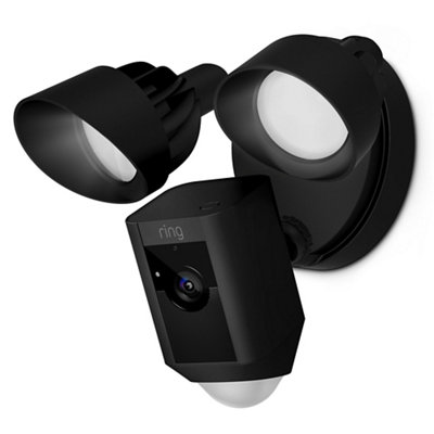 Ring 1080P Floodlight Camera, Black