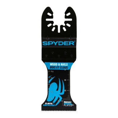 Spyder 34Mm Bi-Metal Wood & Nail Oscillating Multi-Blade - 70004Uk